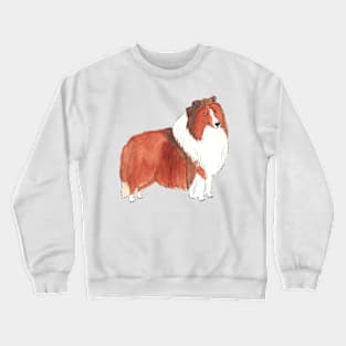 Shetland sheepdog Fun Crewneck Sweatshirt